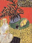 Henri Matisse Black Fern (mk35) oil on canvas